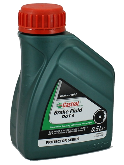 CASTROL Гальмівна рідина Brake Fluid DOT-4 0,5л