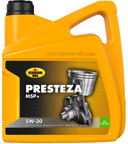 KROON OIL PRESTEZA MSP+ 5W30 4л.