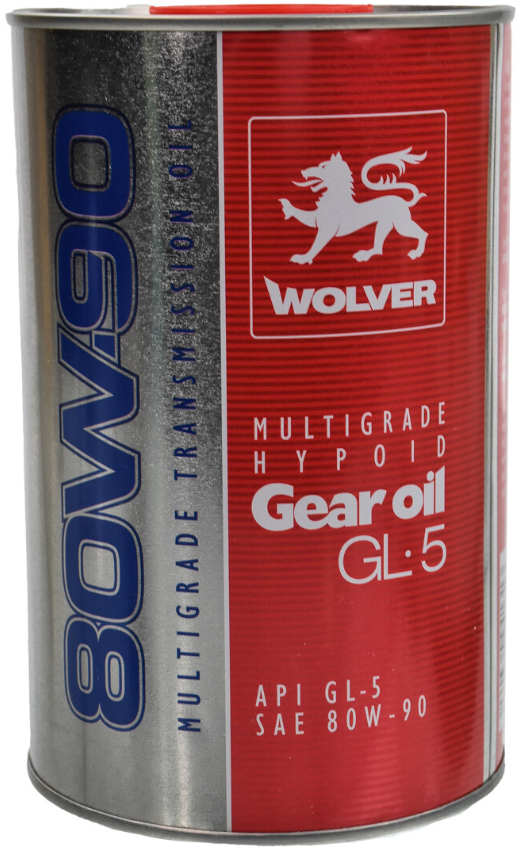 WOLVER Multigrade Hypoid Gear Oil 80W90 GL 5 1л