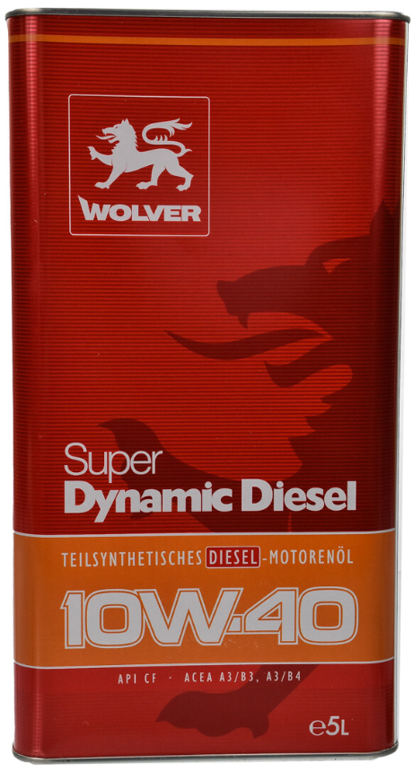 WOLVER Super Dinamic DIESEL 10W40  5л.