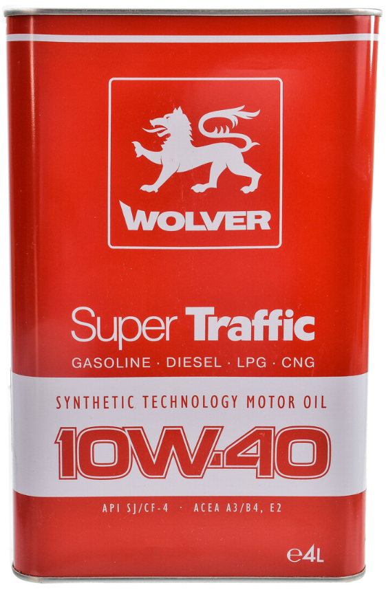 WOLVER Super TRAFFIC  10W40 4л