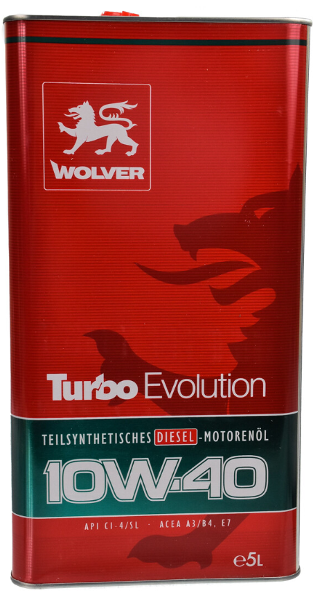 WOLVER Turbo EVOLUTION  10W40 5л