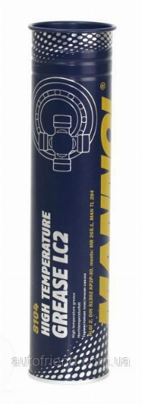 MANNOL 8104 Термостійке мастило LC2 / High temperature grease LC2 туба метал 400г.