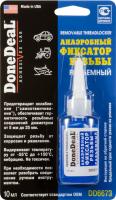 DD6673 анаеробний фіксувач різьби демонтажний синій 10 мл.