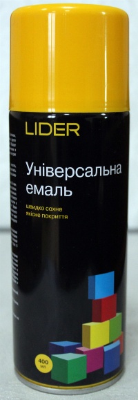 SLIDER Фарба 1023 жовта 400 мл