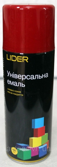 SLIDER Фарба 3002 темно-червона 400 мл.