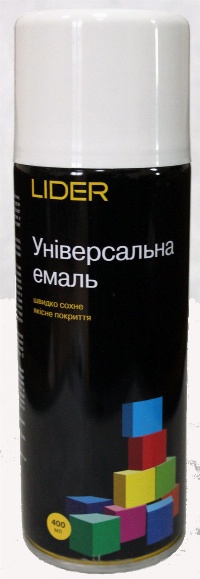 SLIDER Фарба 9003 сніжно біла 400 мл.