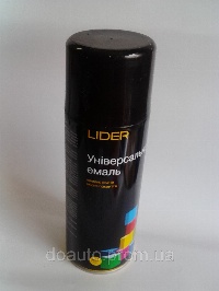 SLIDER Фарба 9005 чорна глянцева 400 мл.