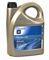 93165557 GM "DEXOS 2 5W30" 5л Олива синтетична