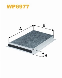 WIX Фільтр салону WP 6977