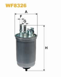 WIX Фільтр паливний WF 8326