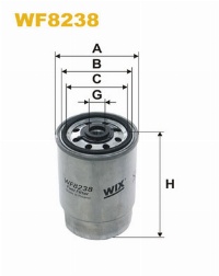 WIX Фільтр паливний WF 8238