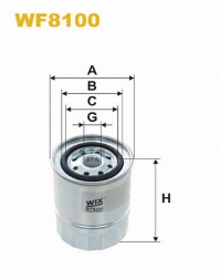 WIX Фільтр паливний WF 8100