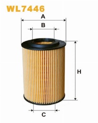 WIX Фільтр масляний WL 7446
