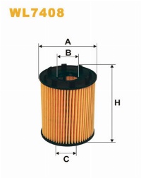 WIX Фільтр масляний WL 7408