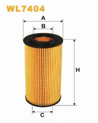 WIX Фільтр масляний WL 7404