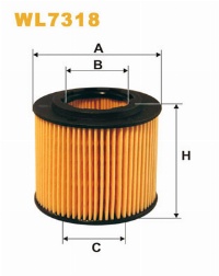 WIX Фільтр масляний WL 7318