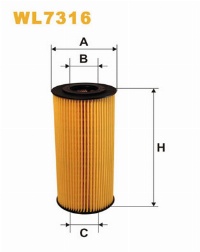 WIX Фільтр масляний WL 7316