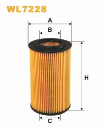 WIX Фільтр масляний WL 7228