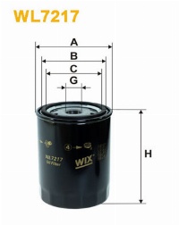 WIX Фільтр масляний WL 7217