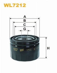 WIX Фільтр масляний WL 7212
