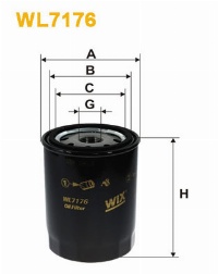 WIX Фільтр масляний WL 7176
