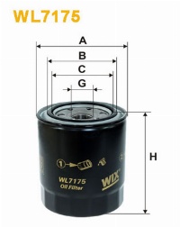 WIX Фільтр масляний WL 7175