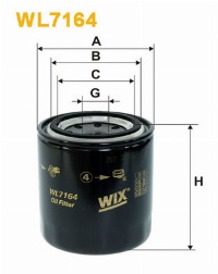 WIX Фільтр масляний WL 7164
