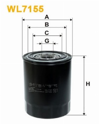 WIX Фільтр масляний WL 7155