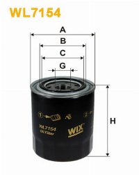 WIX Фільтр масляний WL 7154
