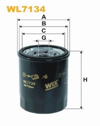 WIX Фільтр масляний WL 7134