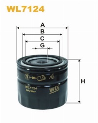 WIX Фільтр масляний WL 7124
