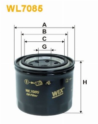WIX Фільтр масляний WL 7085