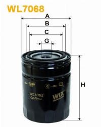 WIX Фільтр масляний WL 7068-10 (МТЗ М-019)
