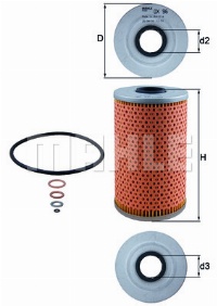 KNECHT Фільтр масляний OX 96D