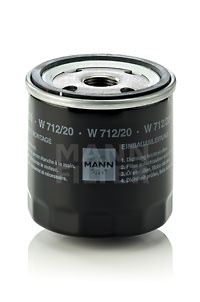 MANN Фільтр масляний W 712/20
