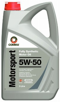 COMMA MOTORSPORT 5W50 5л