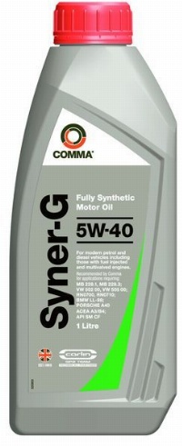 COMMA SYNER-G 5W40 1л