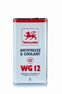 WOLVER Антифриз WG12 (червоний) ж/б 5л