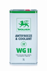 WOLVER Антифриз  W G11(зелений) ж/б 5л