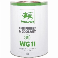 WOLVER Антифриз  W G11(зелений) ж/б 10л