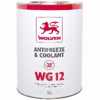 WOLVER Антифриз WG12 (червоний) ж/б 10л