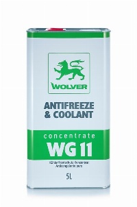 WOLVER КОНЦЕНТРАТ  Antifreeze WG11 (зелений) ж/б 5 л