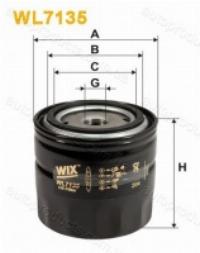 WIX Фільтр масляний WL 7135
