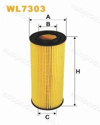 WIX Фільтр масляний WL 7303