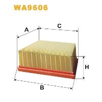 WIX Фільтр повітряний WA 9606
