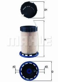 KNECHT Фільтр паливний KX 492