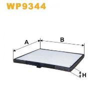 WIX Фільтр салону WP 9344
