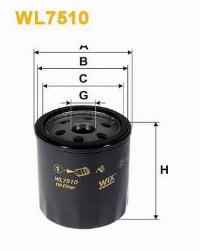 WIX Фільтр масляний WL 7510