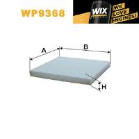 WIX Фільтр салону WP 9368